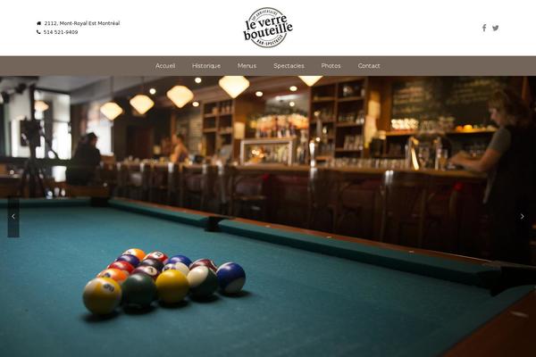 Espresso theme site design template sample