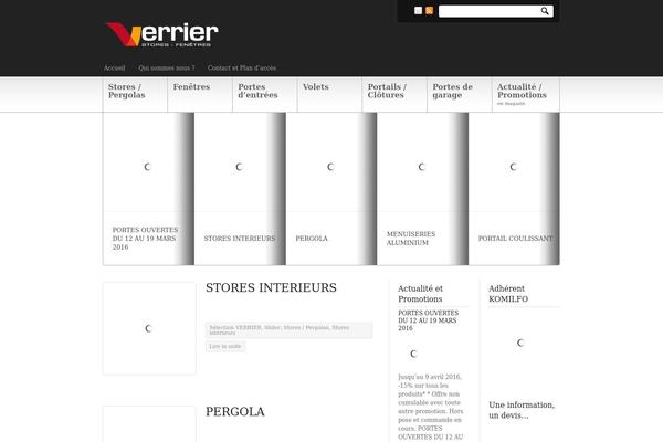 Newscast theme site design template sample