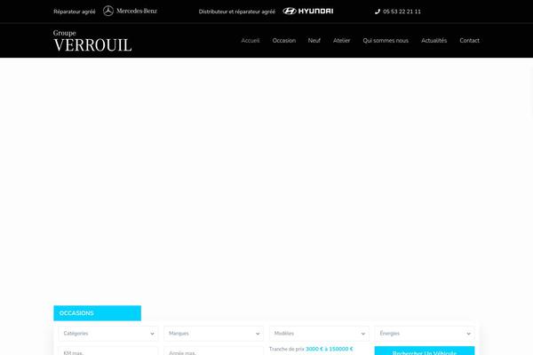 WP Residence theme site design template sample