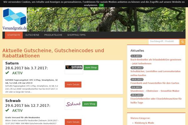 Tortuga theme site design template sample