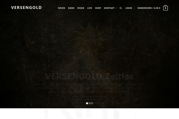 versengold theme websites examples