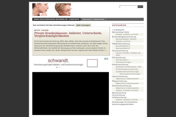Bfm theme site design template sample