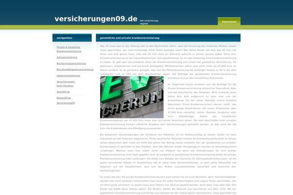 discover theme site design template sample