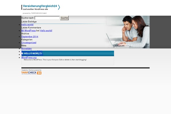 versicherungvergleich24.com site used Versicherung