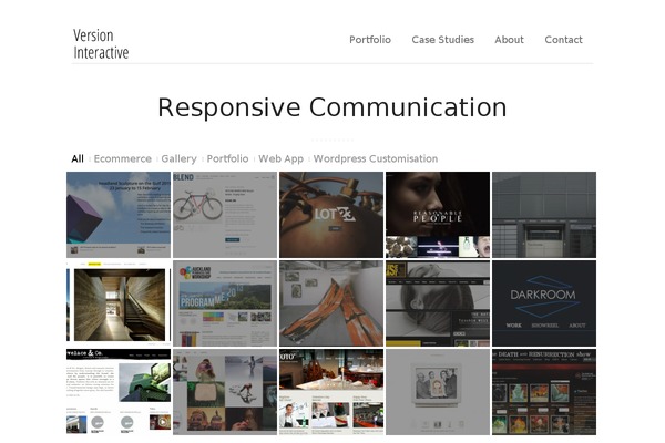 Aware theme site design template sample