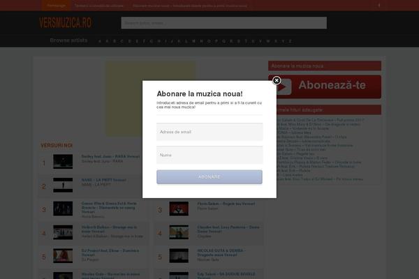 Bushwick theme site design template sample