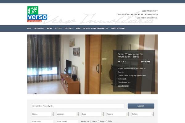 Wpcasa theme site design template sample
