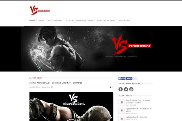 versusscotland.com site used Nevada