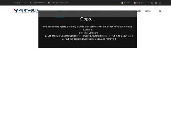 Site using Animated Headline plugin