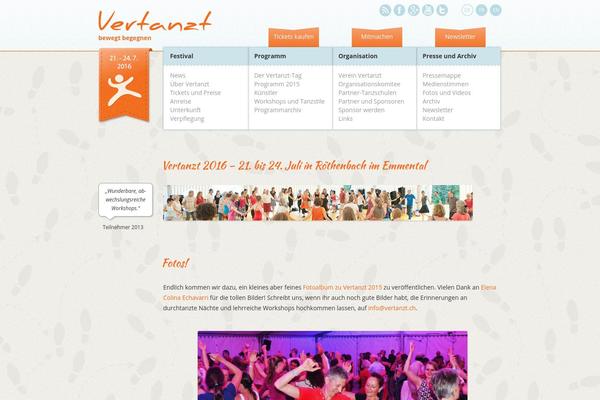 Site using Xtender plugin