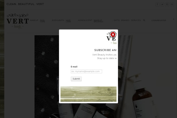Regency theme site design template sample