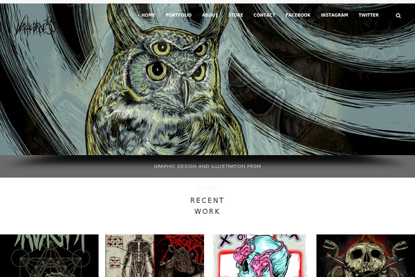 Aperture theme site design template sample