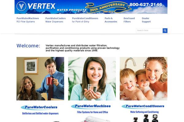 Venedor Child theme site design template sample