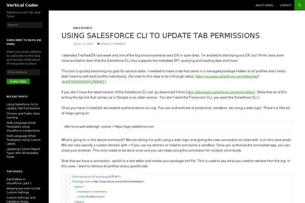 Site using WP-Syntax plugin