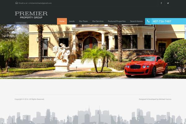 Realhomes Theme theme site design template sample