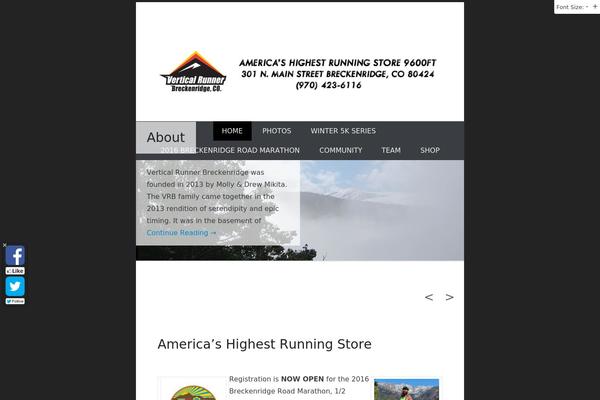 Catch Everest Pro theme site design template sample