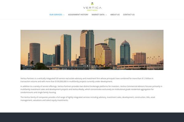 Divi theme site design template sample