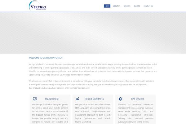 Adamos theme site design template sample