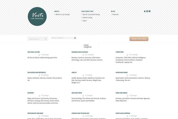 vertilinkdirectory.com site used Pointfinder-child-theme