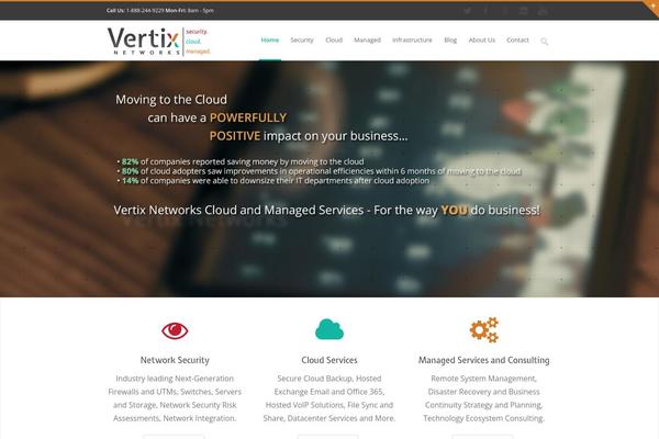 Innov8tive Child theme site design template sample