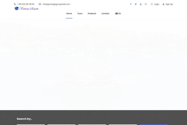 TravelTour theme site design template sample