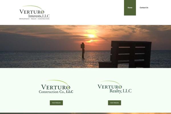 Homeland theme site design template sample