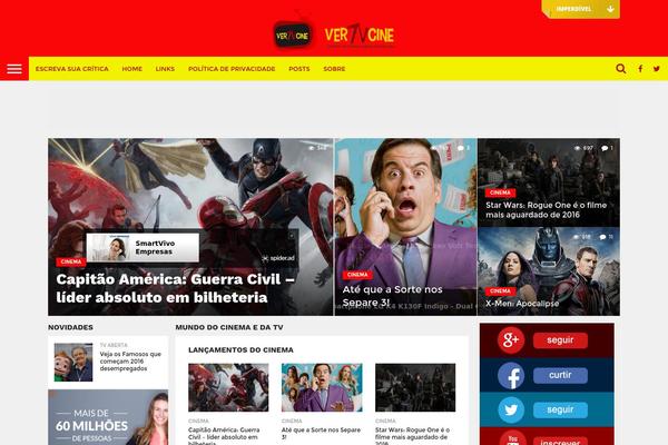 ColorNews theme site design template sample