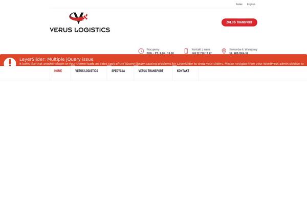 Logistic-business theme site design template sample
