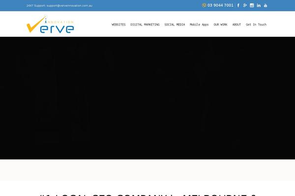 verveinnovation.com.au site used Quezal