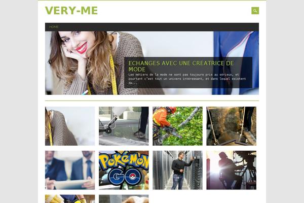 Magazino theme site design template sample