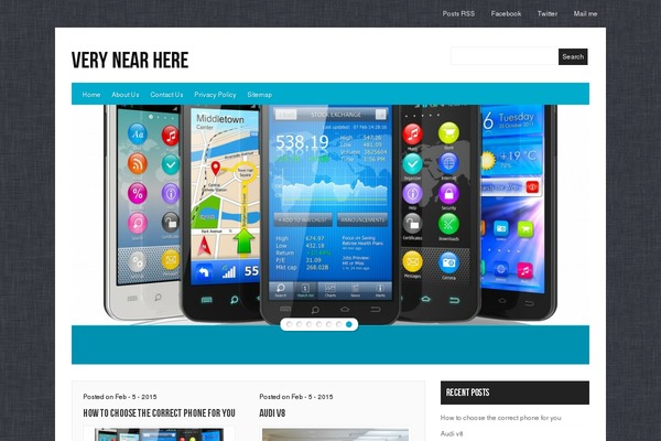 Hector theme site design template sample