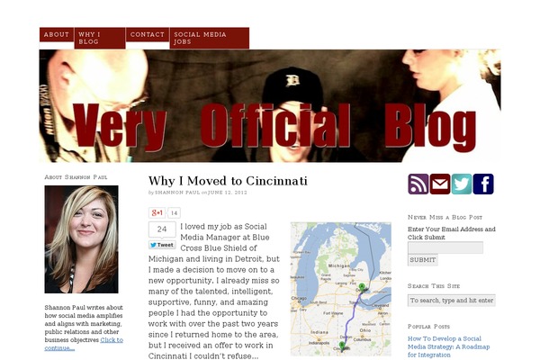 Thesis 1.8 theme site design template sample