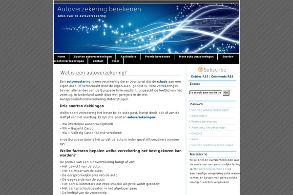 magicblue theme site design template sample