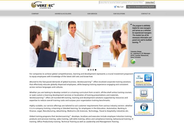 Site using Bannerspace Slideshow plugin
