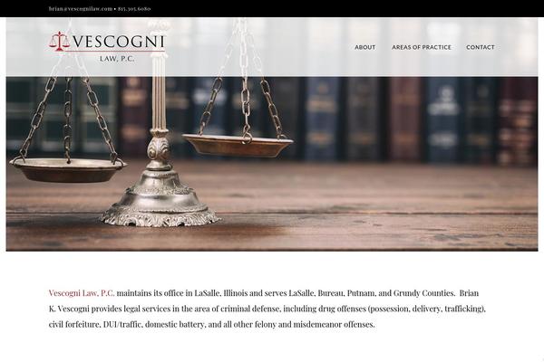 The-core-child theme site design template sample