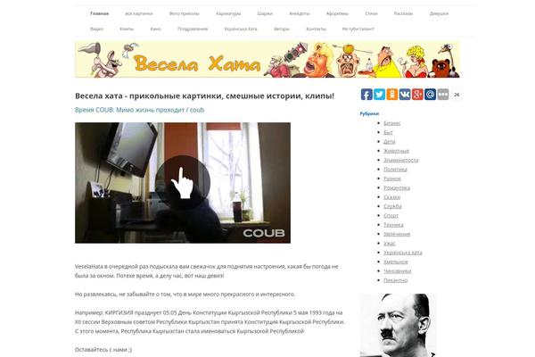 Site using Video Embed & Thumbnail Generator plugin