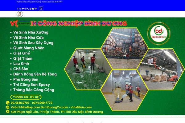 vesinhnhamay.com site used Event