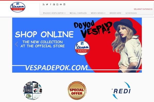 Customizr theme site design template sample