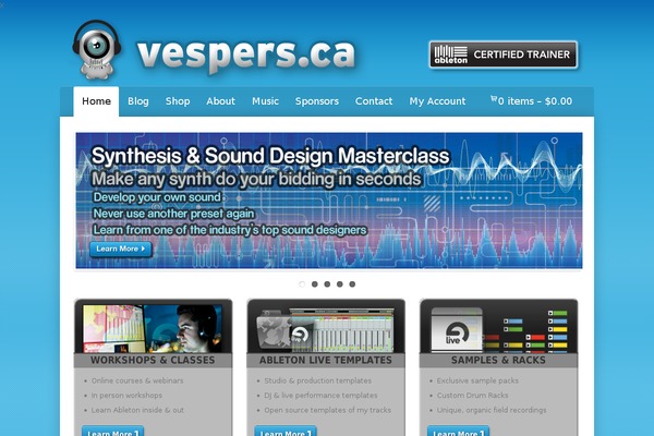 Site using Storefront Footer Bar plugin