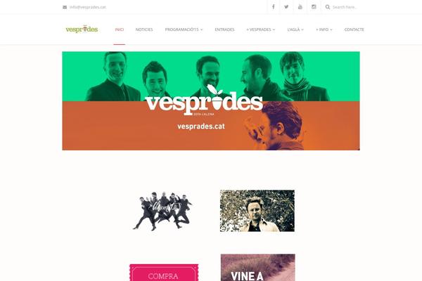Maskitto Light theme site design template sample