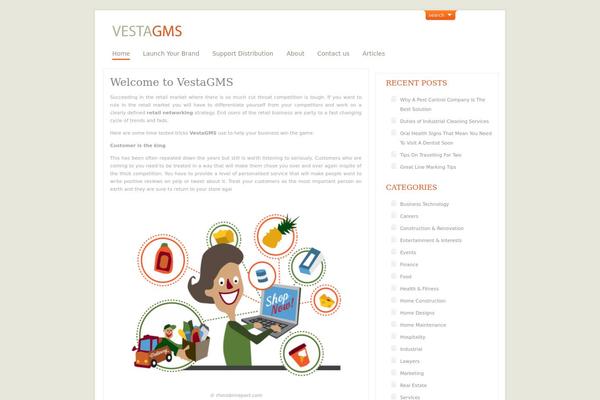 Foxiz-child theme site design template sample