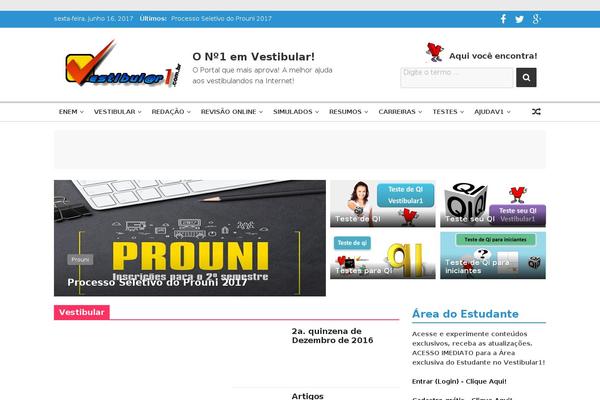 vestibular1.com.br site used Bizdir