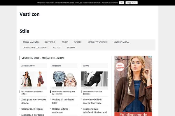 SmartMag theme site design template sample