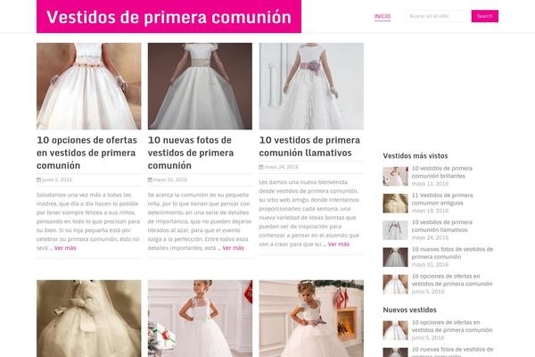 Spike theme site design template sample