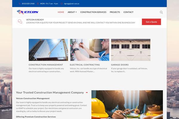 Piko-construct theme site design template sample