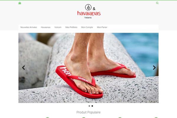 Accelerate theme site design template sample