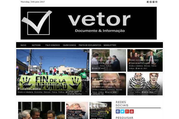 Smart Magazine theme site design template sample
