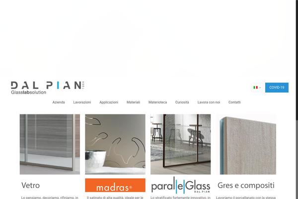 vetreriedalpian.com site used Tema