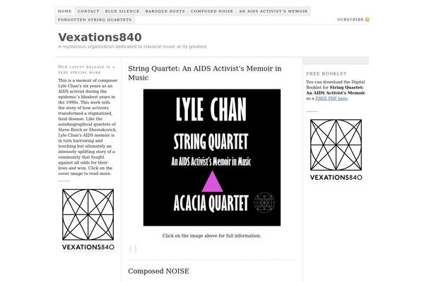 Thesis 1.7 theme site design template sample