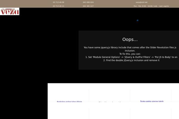 Site using Vamtam-elements-b plugin